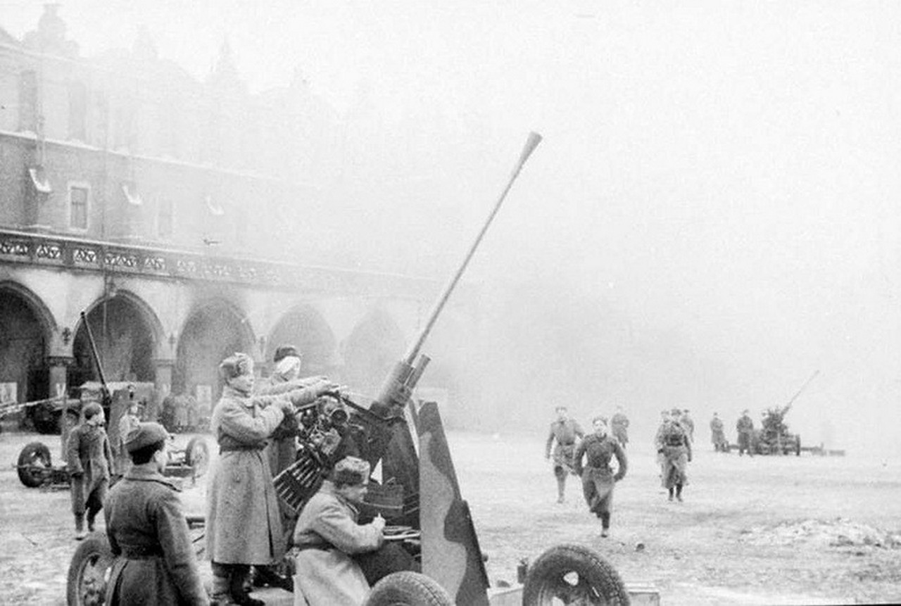 Освобождение Кракова 1945