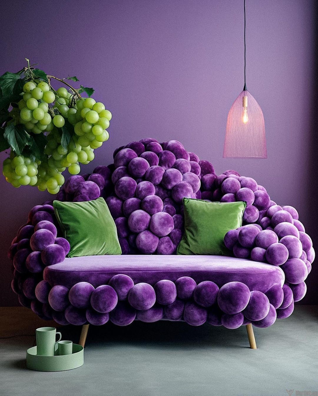 Необычные фруктовые кресла, выглядит круто. - Варнет